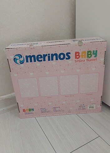 Merinos Merinos Baby Emboss Blanket