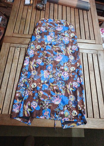 Zara Çok Renkli kadın askılı kolsuz elbise - Görsel 2