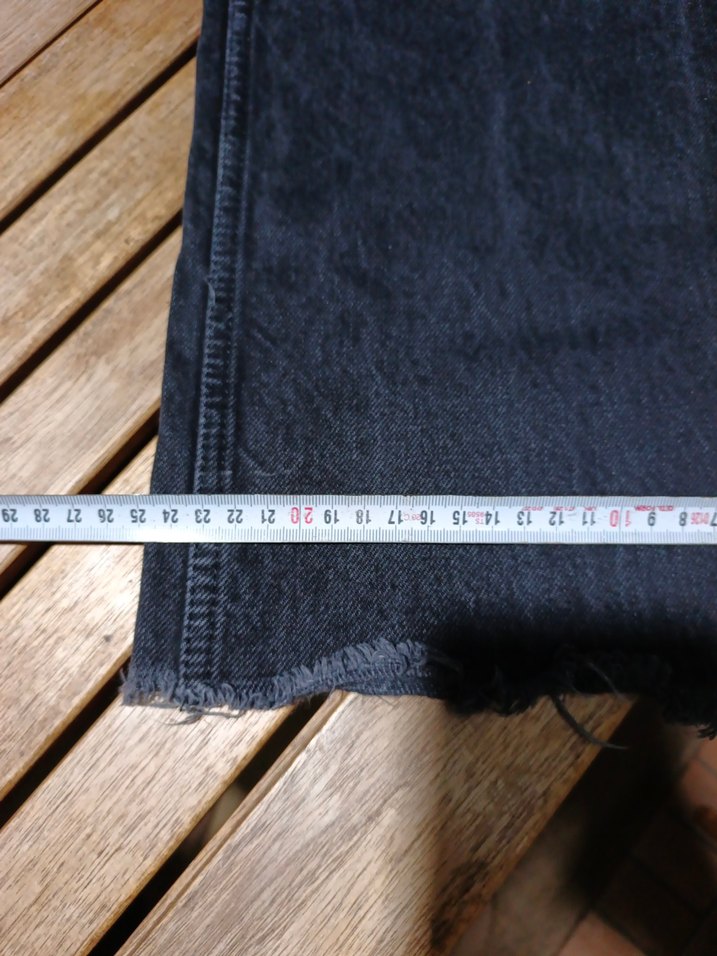 Kadın Bol Kesim Midi Kot Pantolon - Görsel 3