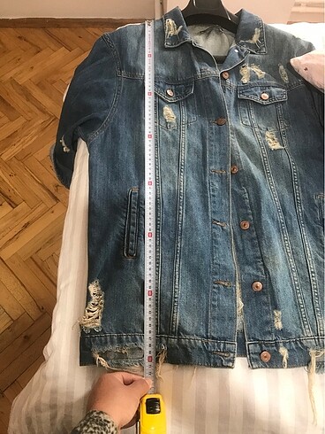 m Beden Oversize kot ceket