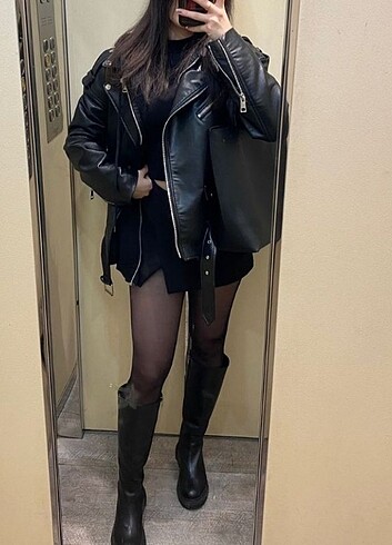 Zara Suni Deri Ceket