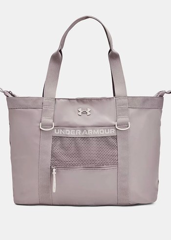 Under Armour ua studio tote omuz çantası lila