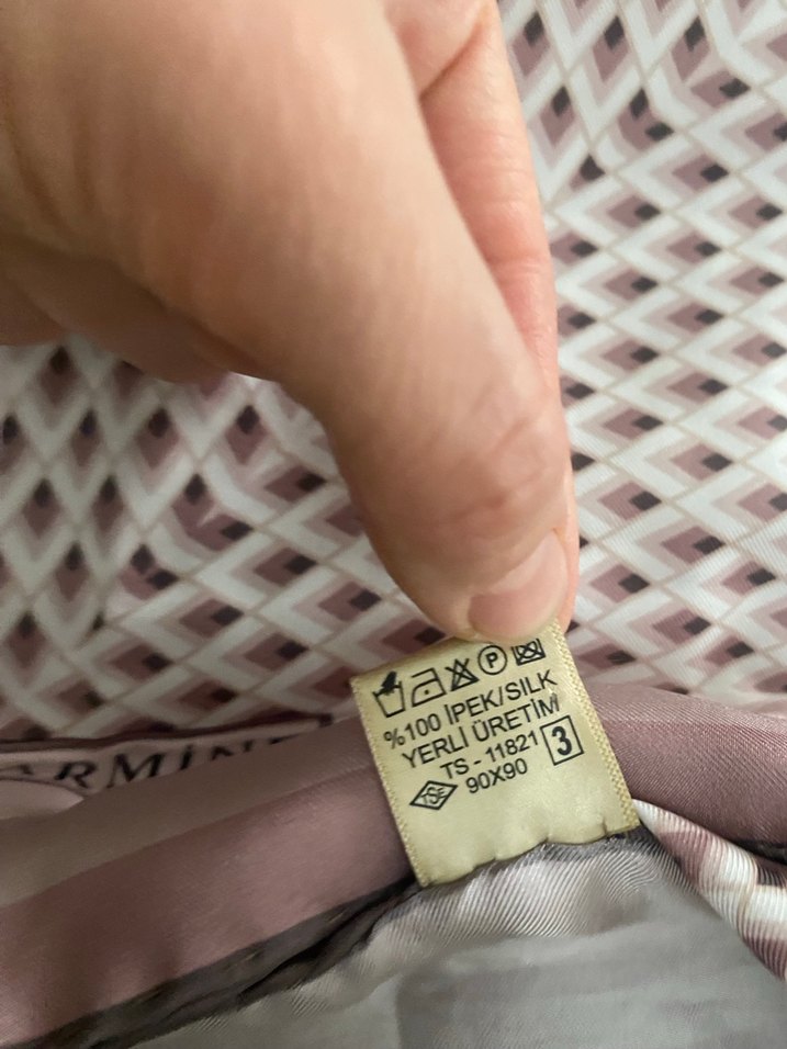 İpek eşarp ipekevi armine - Görsel 5