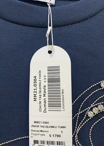 Etiketli Sweatshirt - Görsel 2