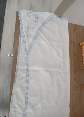 Erkek bebek Bornoz ve havlu 0-3 yaş için - Görsel 3