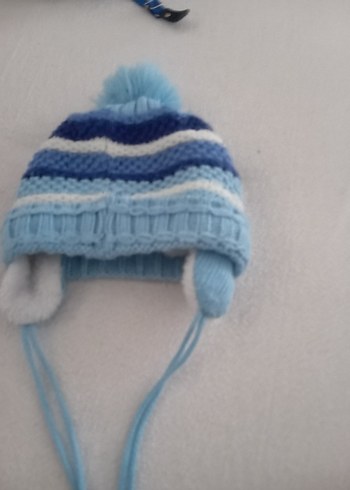 Mavi Çocuk Bere Kulaklıklı 3/4 yaş - Görsel 2