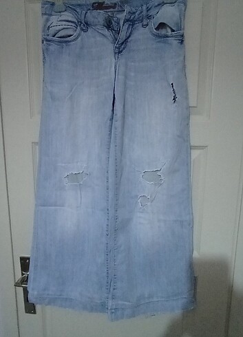 Mavi Jeans Bol paça mavi jeans Orjinal kot pantolon