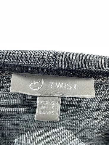 s Beden gri Renk Twist Kazak / Triko %70 İndirimli.