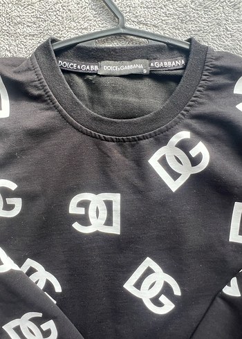 Siyah Baskılı Rahat Kesim Sweatshirt - Görsel 3