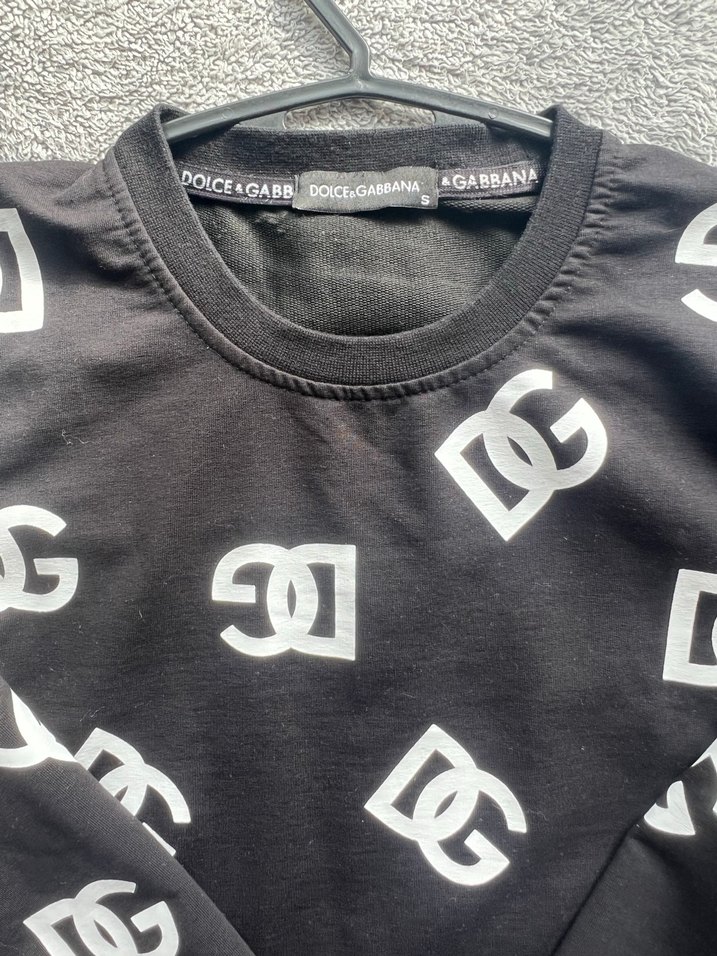 Siyah Baskılı Rahat Kesim Sweatshirt - Görsel 3