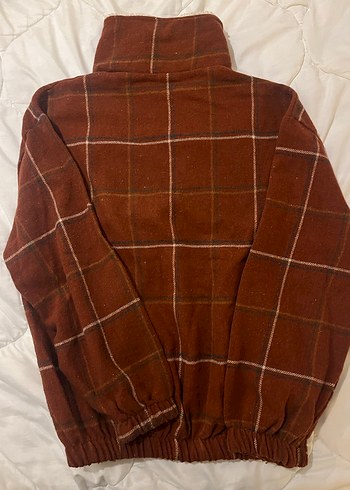 Kahverengi Fermuarlı Sweatshirt - Görsel 2