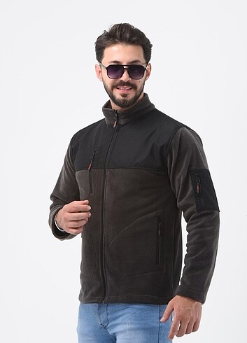 Erkek Polar Ceket Hırka & modelleri Gri
