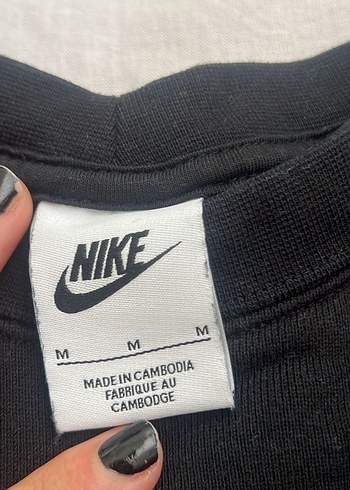 s Beden Siyah Kadın Sweatshirt