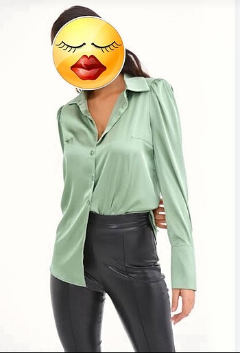 Zara Basic Saten Gömlek