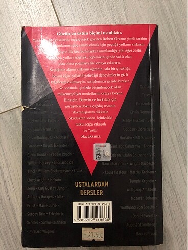  Beden Robert Greene - Ustalik