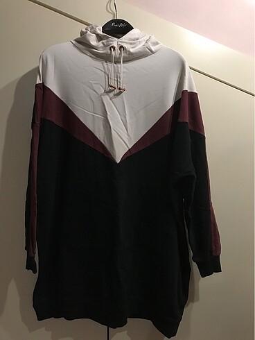 LCW Üç Renkli Tunik Sweatshirt