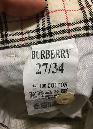 27 Beden Burberry Desenli Pantolon