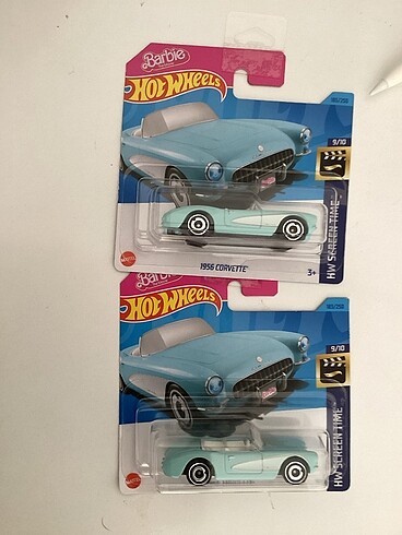 Hotwheels Barbie 3 adet