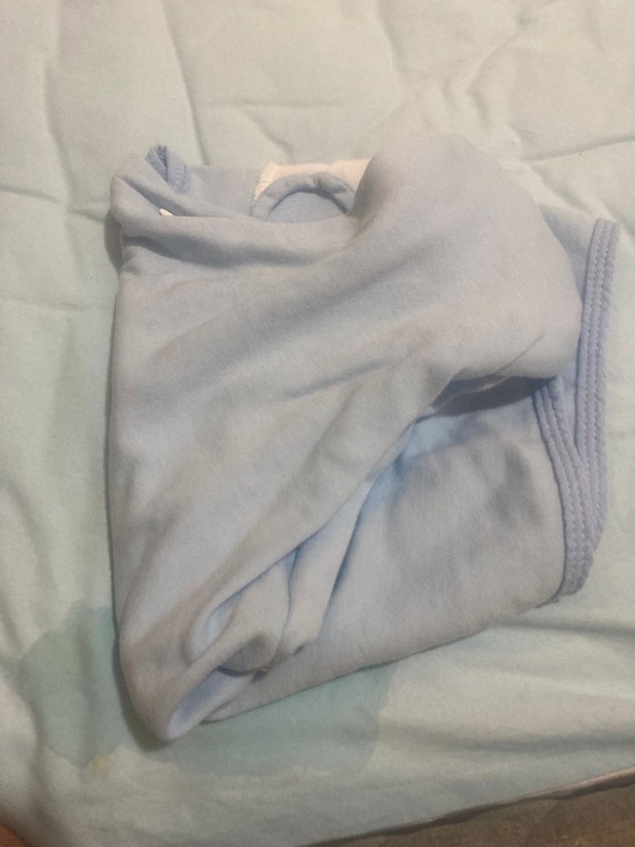 Mavi Bebek Kundak Battaniyesi - Görsel 3