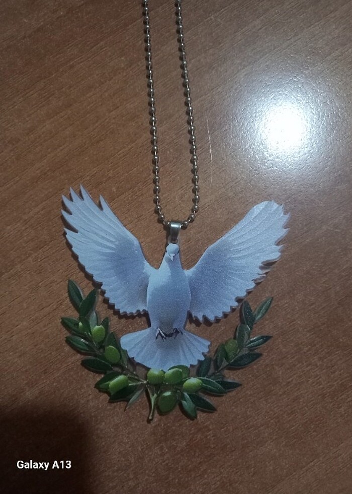 Zeytindali güvercin arac süsü  - Görsel 2