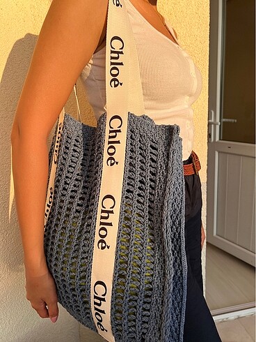 CHLOE örme çanta