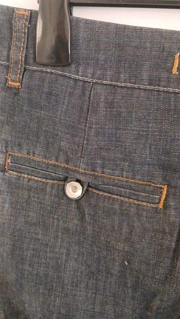 Bel Detaylı Kadın Midi Kot Etek - Görsel 5