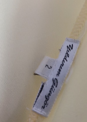 Sarı V Yaka Drapeli Kadın Bluz - Görsel 3