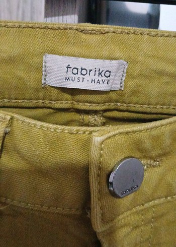 Süet Görünümlü Kahverengi Kadın Pantolon - Görsel 2