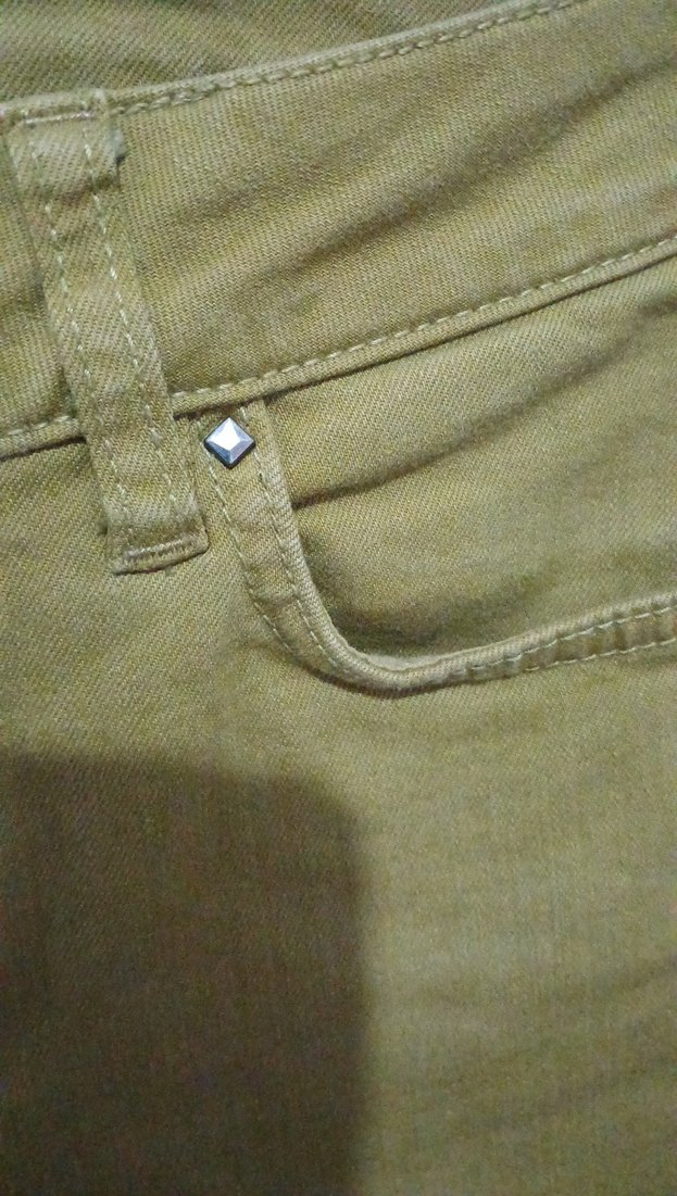 Süet Görünümlü Kahverengi Kadın Pantolon - Görsel 3