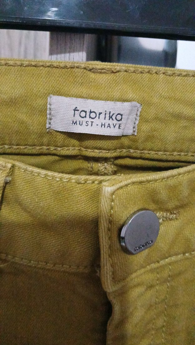 Süet Görünümlü Kahverengi Kadın Pantolon - Görsel 2