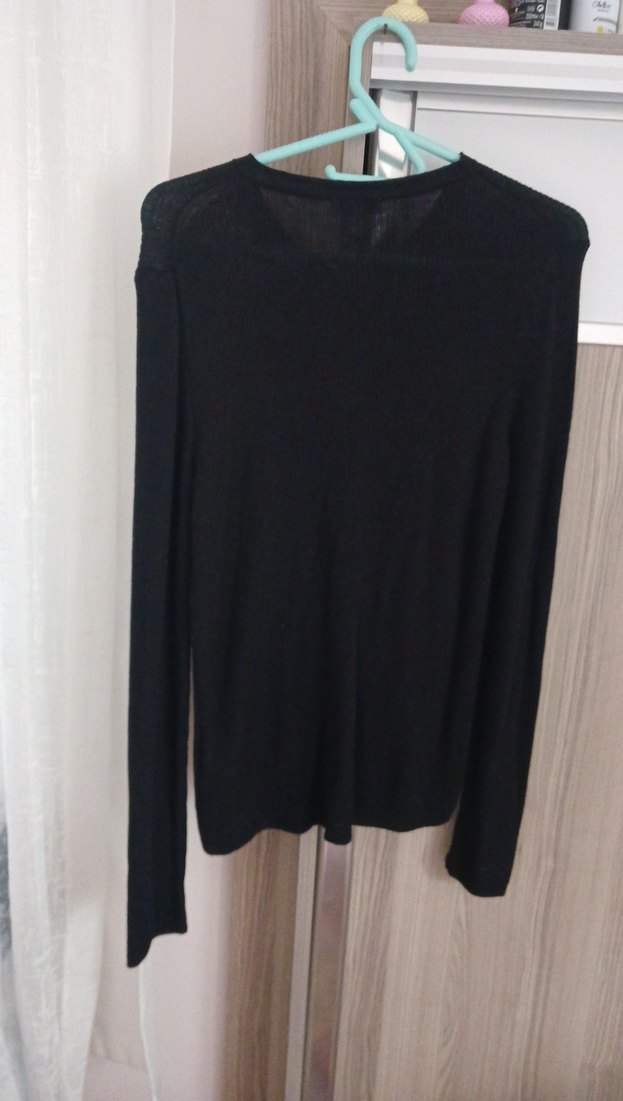 Mavi Basic sıyah kazak - Görsel 5