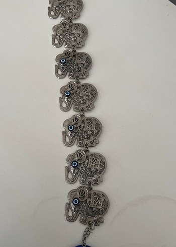 Bohem Fil Detaylı Zincirli kapı asması - Görsel 4