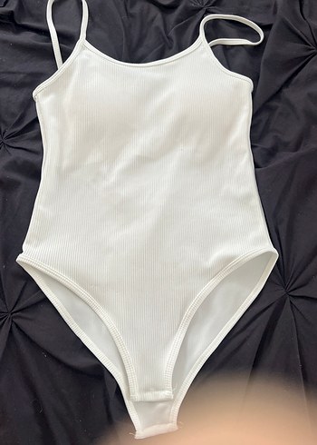 Beyaz İnce Askılı Kadın zıbın - Görsel 2