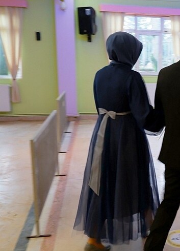 Tesettür Midi boy Abiye - Görsel 6