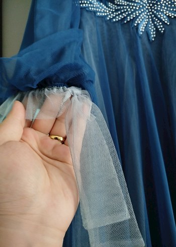 Tesettür Midi boy Abiye - Görsel 8