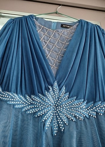 Tesettür Midi boy Abiye - Görsel 4