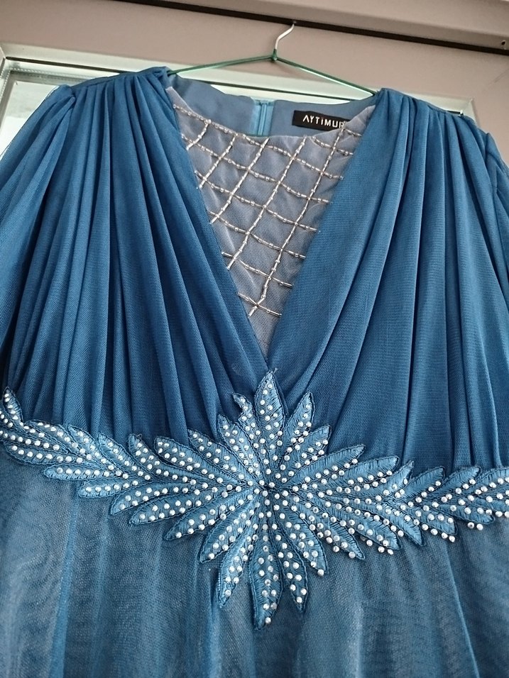 Tesettür Midi boy Abiye - Görsel 4