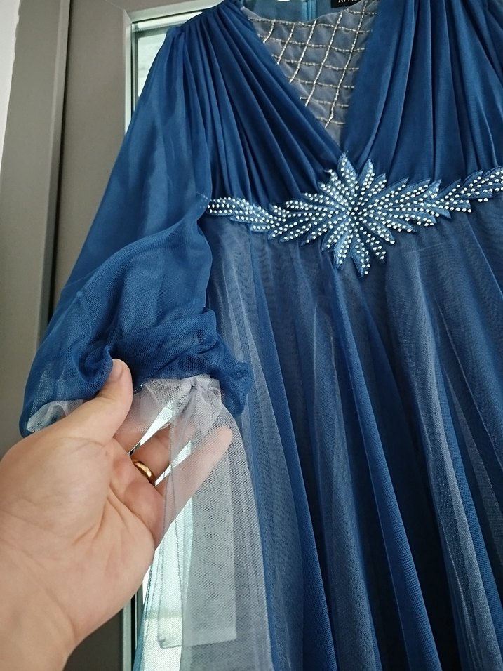 Tesettür Midi boy Abiye - Görsel 2