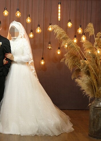 Tesettür gelinlik - Görsel 3