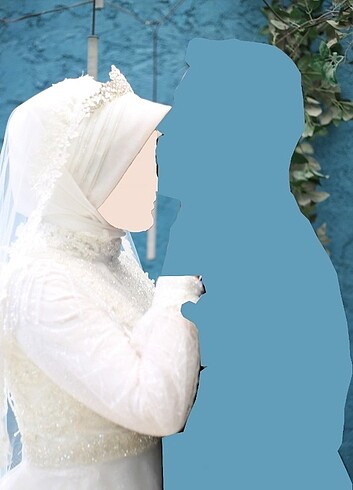 Tesettür gelinlik - Görsel 5