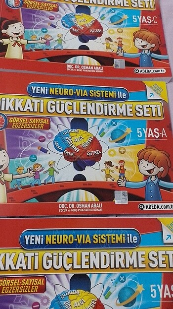  Beden Dikkat güçlendirme seti