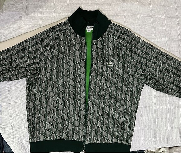 Orjinal lacoste monogram ceket