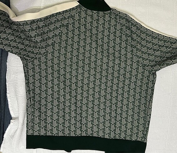 Orjinal lacoste monogram ceket - Görsel 4