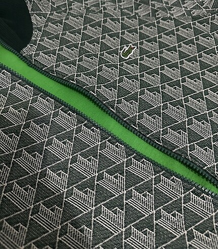 Orjinal lacoste monogram ceket - Görsel 2