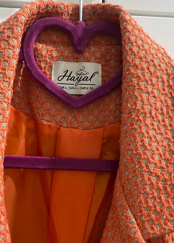 l Beden Düğmeli Kadın Blazer Ceket