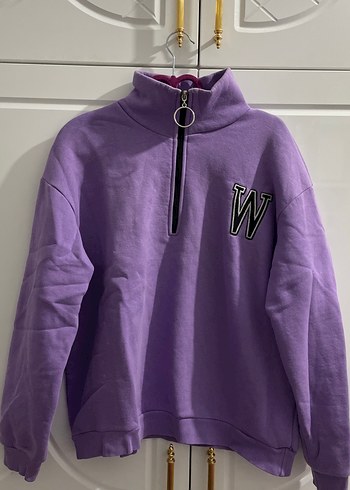 Yarım Fermuarlı Sweatshirt