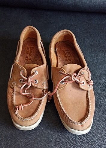 Sebago marka, deri, eu 38 numara-245 mm.