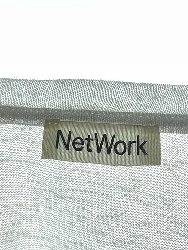 m Beden beyaz Renk Network T-shirt %70 İndirimli.