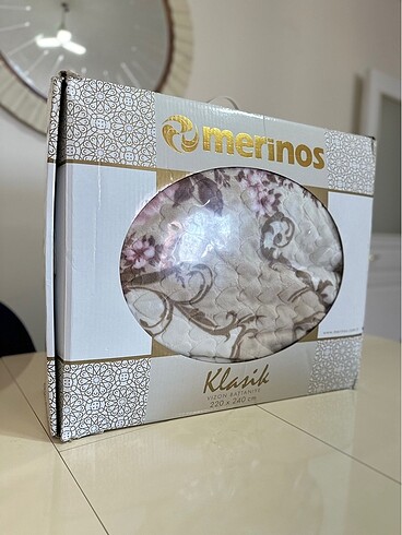 Merinos çift kişilik battaniye
