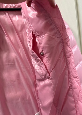 m Beden pembe Renk Tommy Hilfiger Pembe Kadın Montu